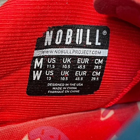 NoBull Cheat Meal Printed Trainers In Red Sprinkles Shoes Men’s Size 11.5 - Picture 8 of 8